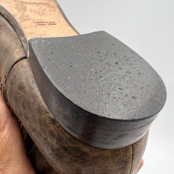 Duccio Del Duca Milano Italian Leather Riding Boots Size 37/6.5 - Picture 10 of 13